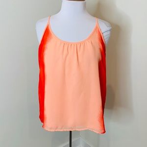 Old Navy Peach and Red Tank Top